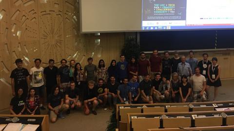 CERN Webfest 2018 group photo