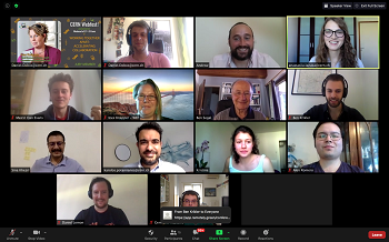 The organisers worked remotely, as well as the participants.
